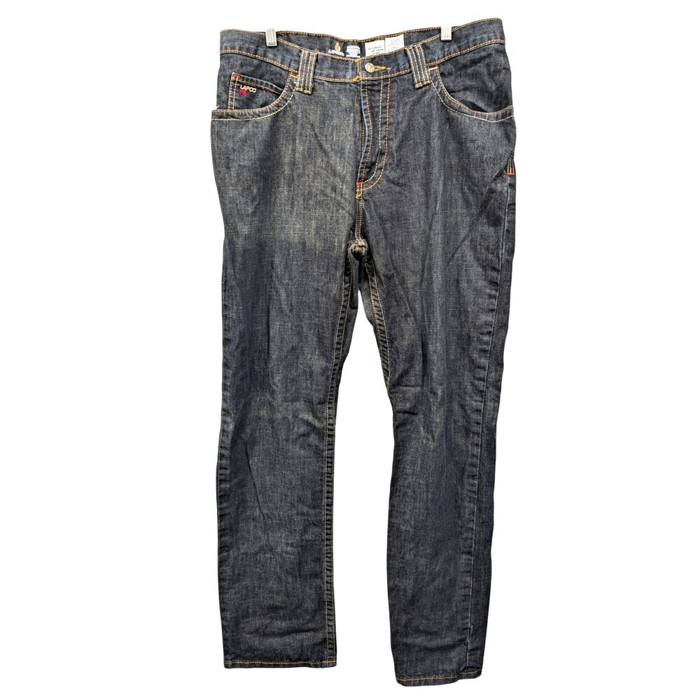 LAPCO FR Flame Resistant Denim Jeans Size 36x36 PNDM10 ATPV15.2 CAT 2